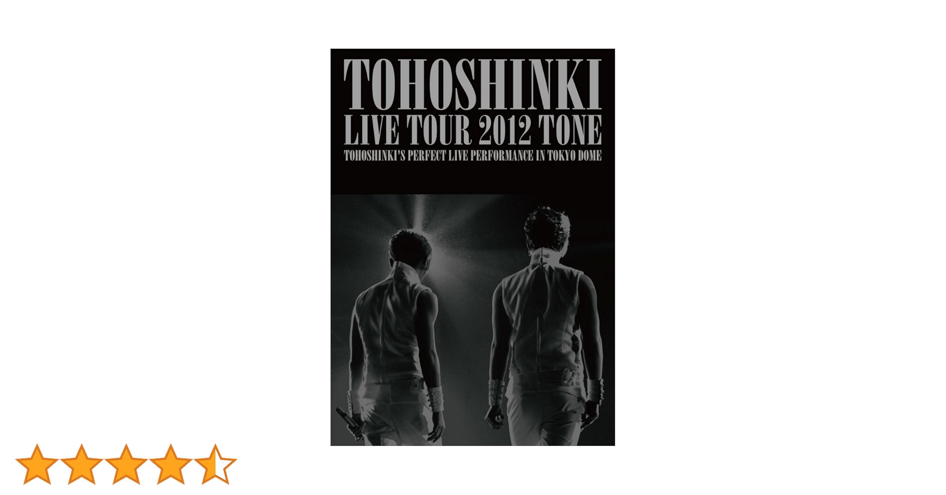 Amazon.co.jp: 東方神起 LIVE TOUR 2012 ~TONE~(3枚組DVD)(初回